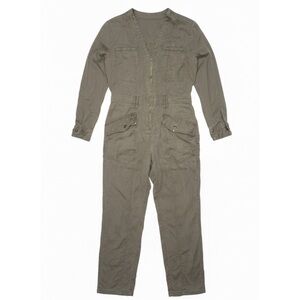 Free People Gorpcore Utility Jumpsuit Olive Green Coverall XS
